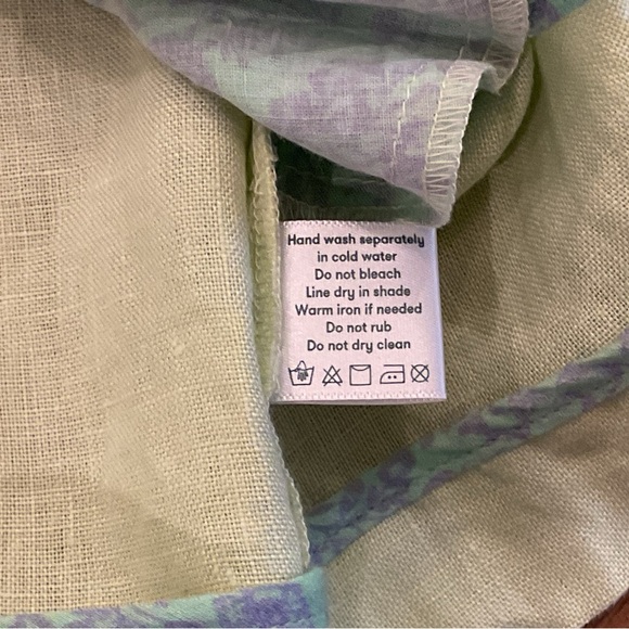 Roller Rabbit 100% Linen Boho Chic Oversized Blazer - Picture 8 of 9